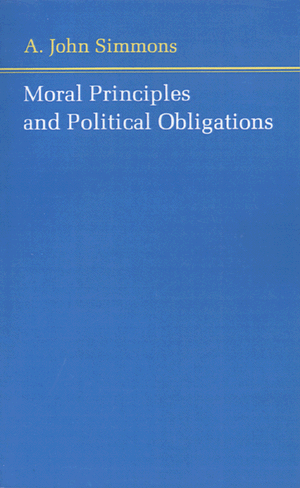 Moral Principles and Political Obligations cover